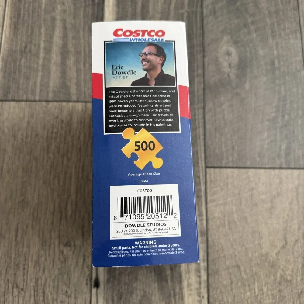 Dowdle Costco Wholesale The Treasure Hunt 500pc Jigsaw Puzzle 19x26 USA 2021 NEW